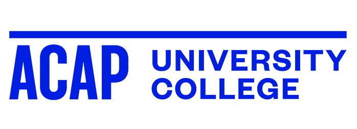 Sandra Garcia's Master of Counselling and Psychotherapy from ACAP university college logo